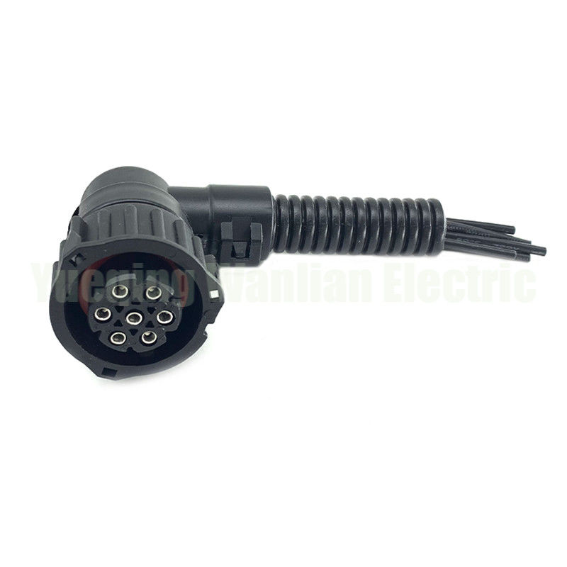 7 Pin 967650-1 968421-1 1-1813344-1 Sensore di velocità di odometro rotondo connettore a filo sigillato nero
