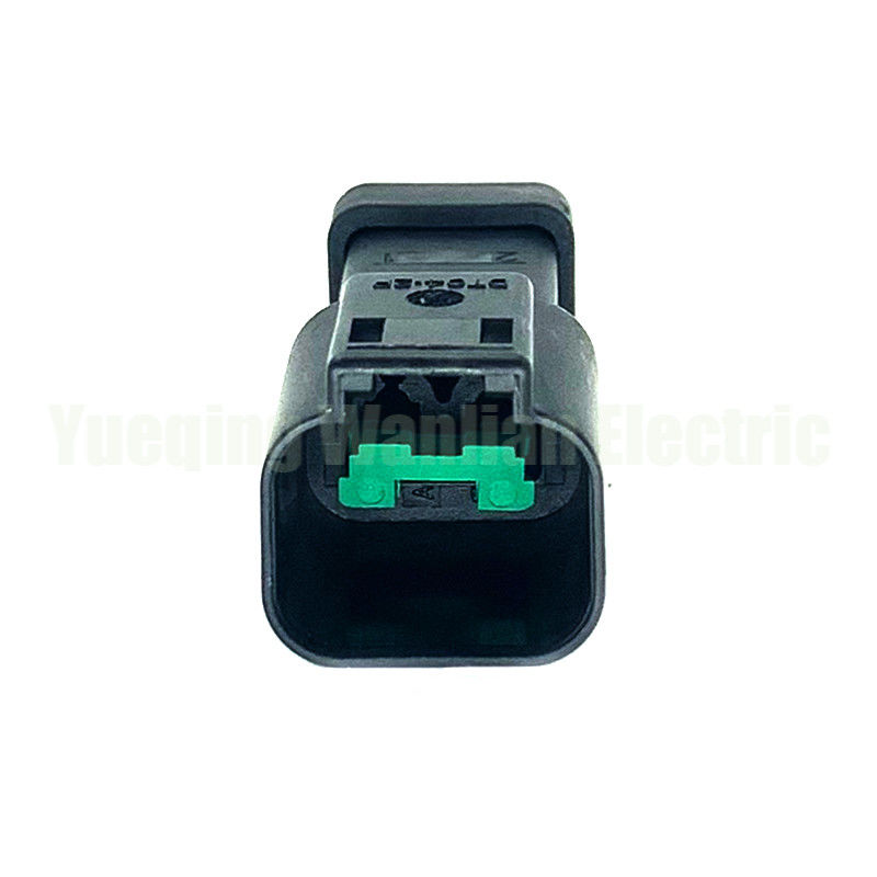 2 Pin DT04-2P-CE03 terminale del filo nero di imbracatura impermeabile