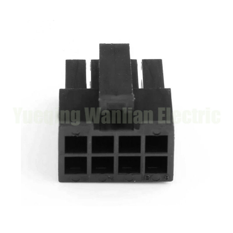 430250800 8 Pin Receptacle Housing Connector Dual Row Wire to Wire Board Casing nero