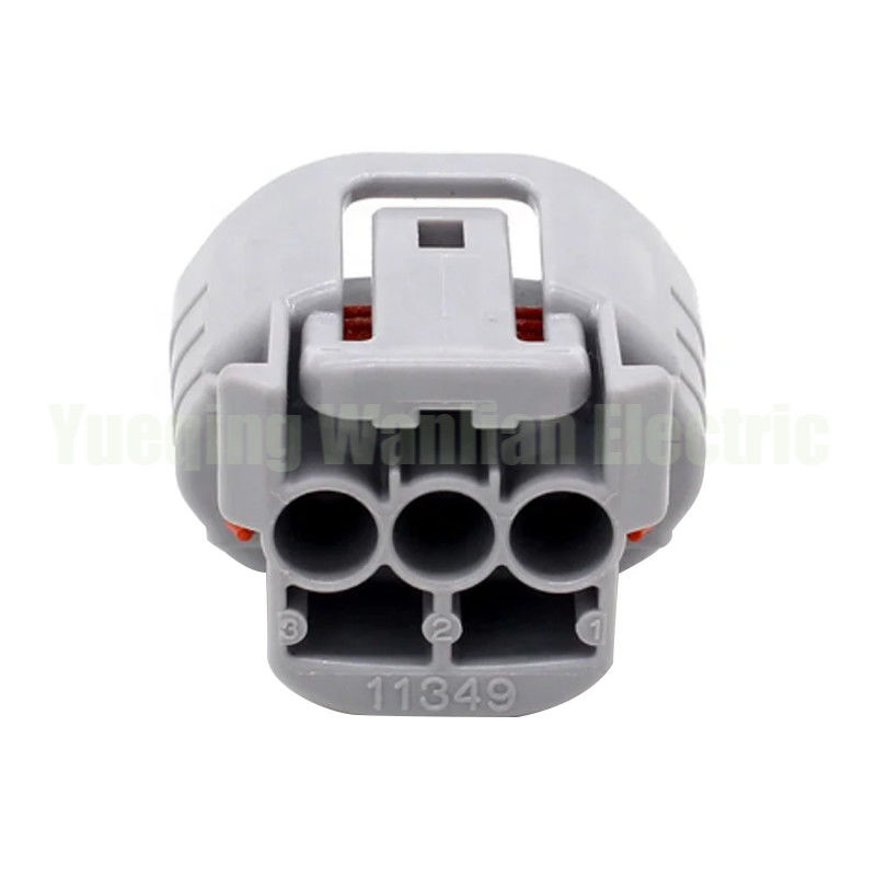 Grigio 189-0443 90980-11349 3 pin alternatore automatico connettore di filo elettrico lampada elettrica