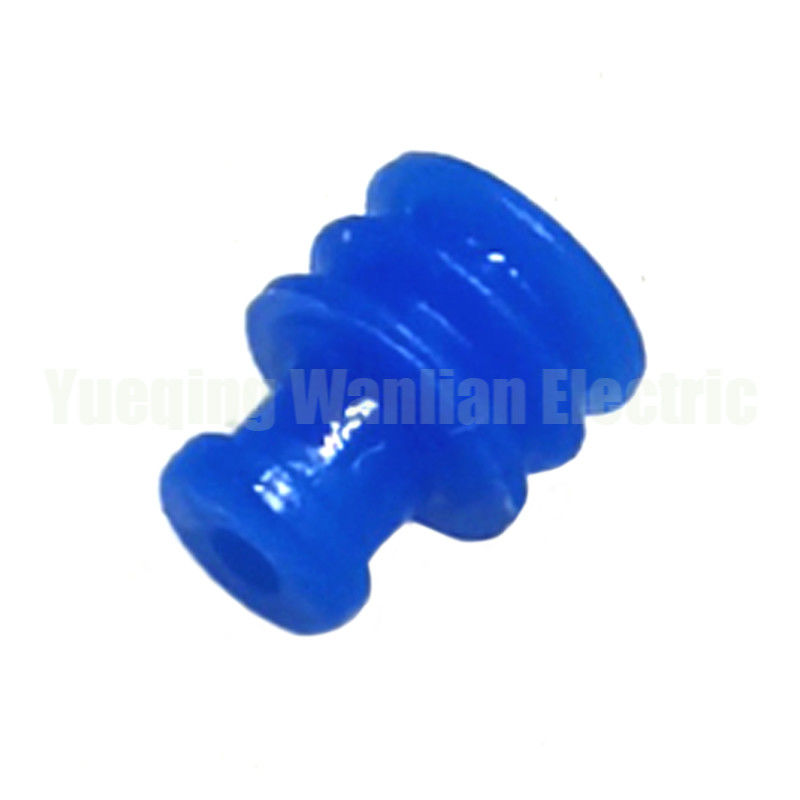 7158-3031-90 Sello di filo di silicone blu ODM OEM per connettori impermeabili