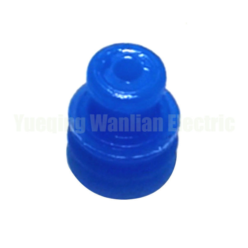7158-3031-90 Sello di filo di silicone blu ODM OEM per connettori impermeabili