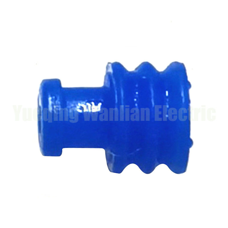 7158-3031-90 Sello di filo di silicone blu ODM OEM per connettori impermeabili