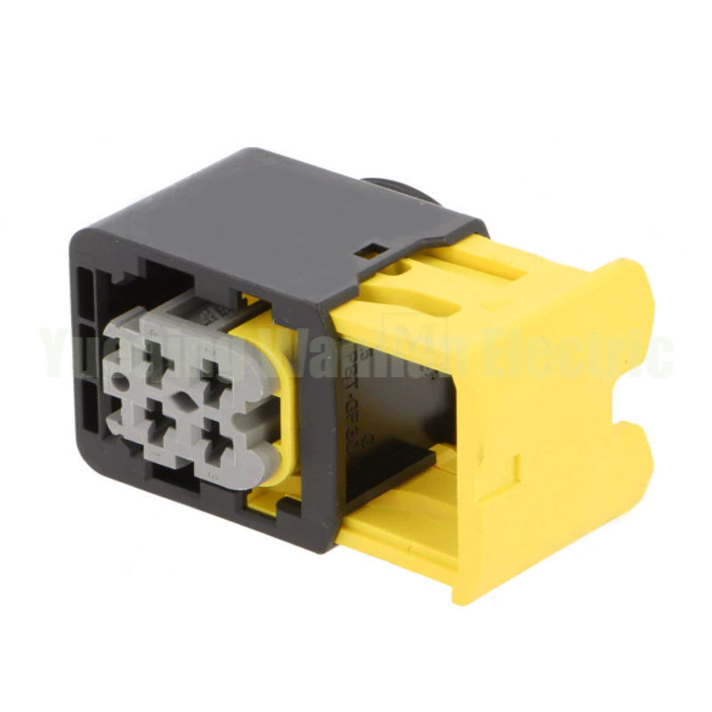 4 pin HDSCS connettore 2-1418390-1 Conchiglia nera chiave grigia impermeabile presa femminile