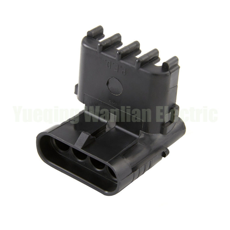 4 pin 120109741 connettore del cavo elettrico impermeabile pacchetto climatico filo quadrato presa femminile