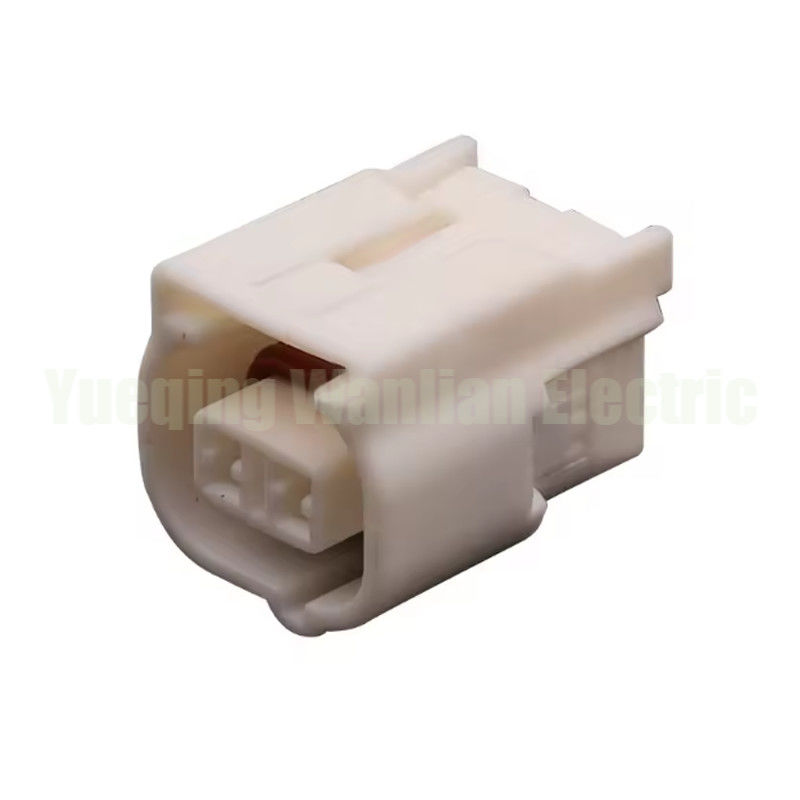 2 Pin 6189-0641 Car Wire Harness Socket Car White Plastic Housing Unsealed Connector