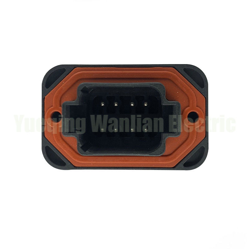 8 pin DT15-8PB Connector impermeabile per autoveicoli porta pin rettilineo connessione di presa di fine del pannello di saldatura PCB