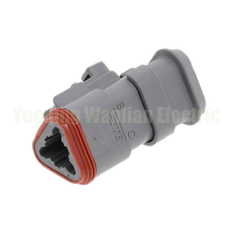 3 perni DT06-3S-CE04 connettore per automobili copertura di coda piatta impermeabile connettore di imbracatura WL3032T3-1.6-21