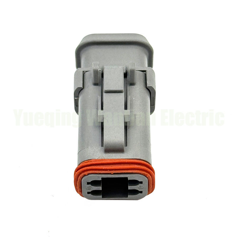 4 Way DT06-4S-E008 Deutsch DT Series Socket Plug Collegamento Automotive Collegamento Grigio