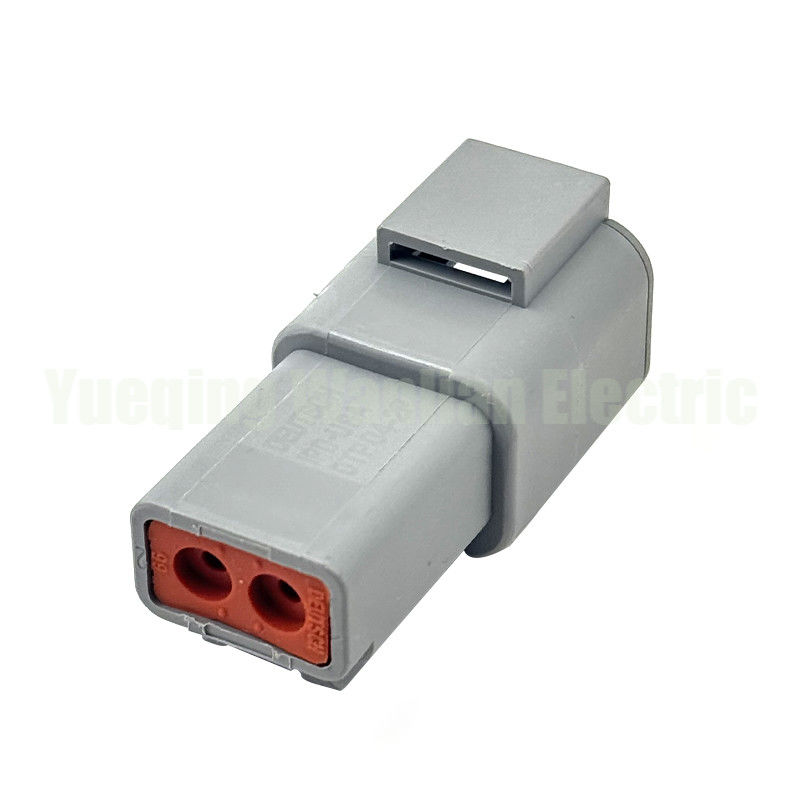 2 pin DTP04-2P ATP04-2P DEUTSCH DTP Grigio connettore del recipiente connettore elettrico impermeabile