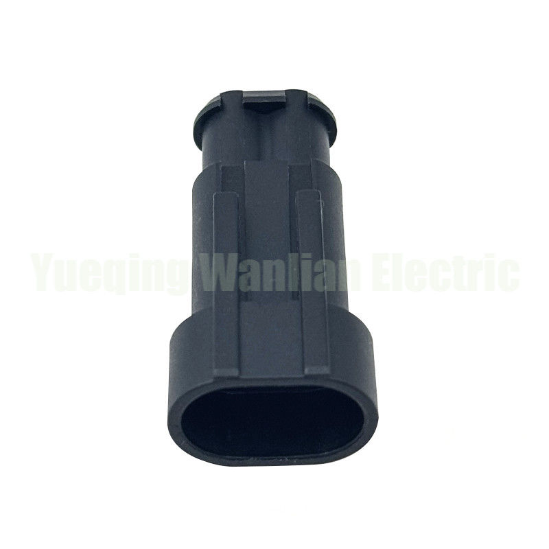 2 Pin 282104-1 Cassa del connettore per autoveicoli Connettori serie 1.5 neri